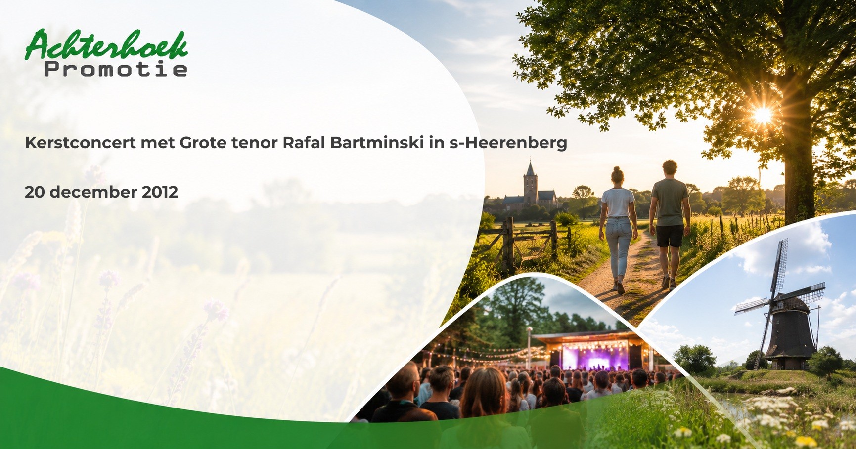 Kerstconcert met Grote tenor Rafal Bartminski in 's-Heerenberg